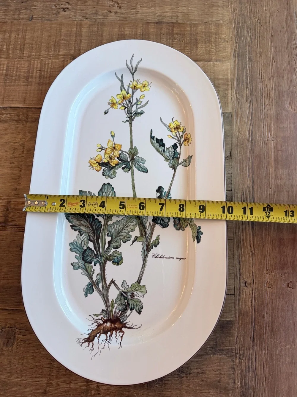 Villeroy & Boch Botanica CHELIDONIUM Oval Serving Platter 17 5/8